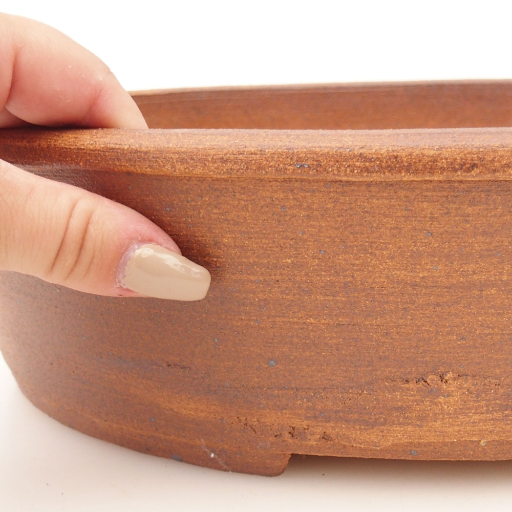 Bonsaischaal 32,5 x 26 x 9 cm , kleur bruin