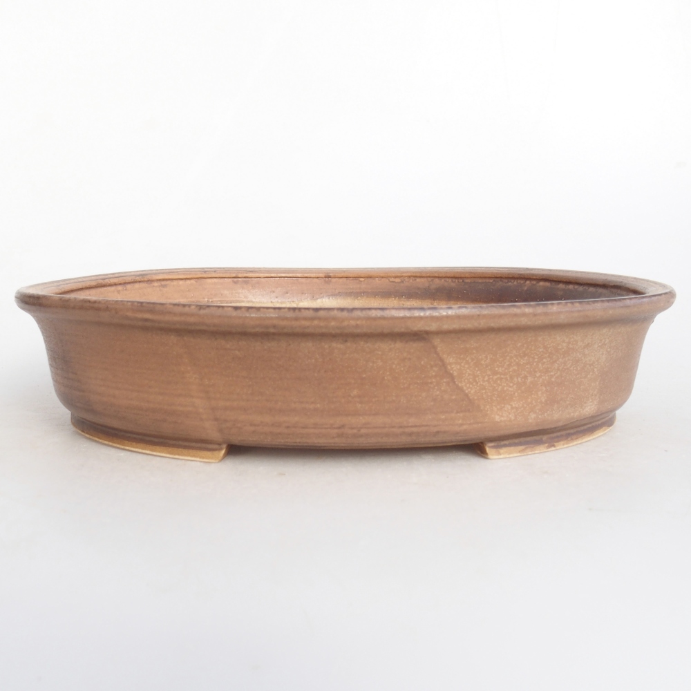 Bonsaischaal van keramiek 24 x 20,5 x 5 cm, roze