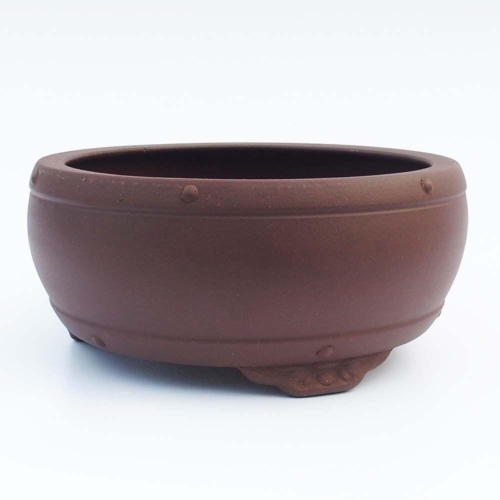 Kom 24 x 24 x 10,5 cm bruin