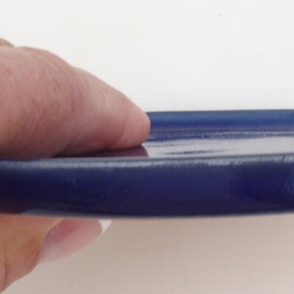 Ronde Bonsai Console D6-M - 11 x 11 x 1 cm - blauw