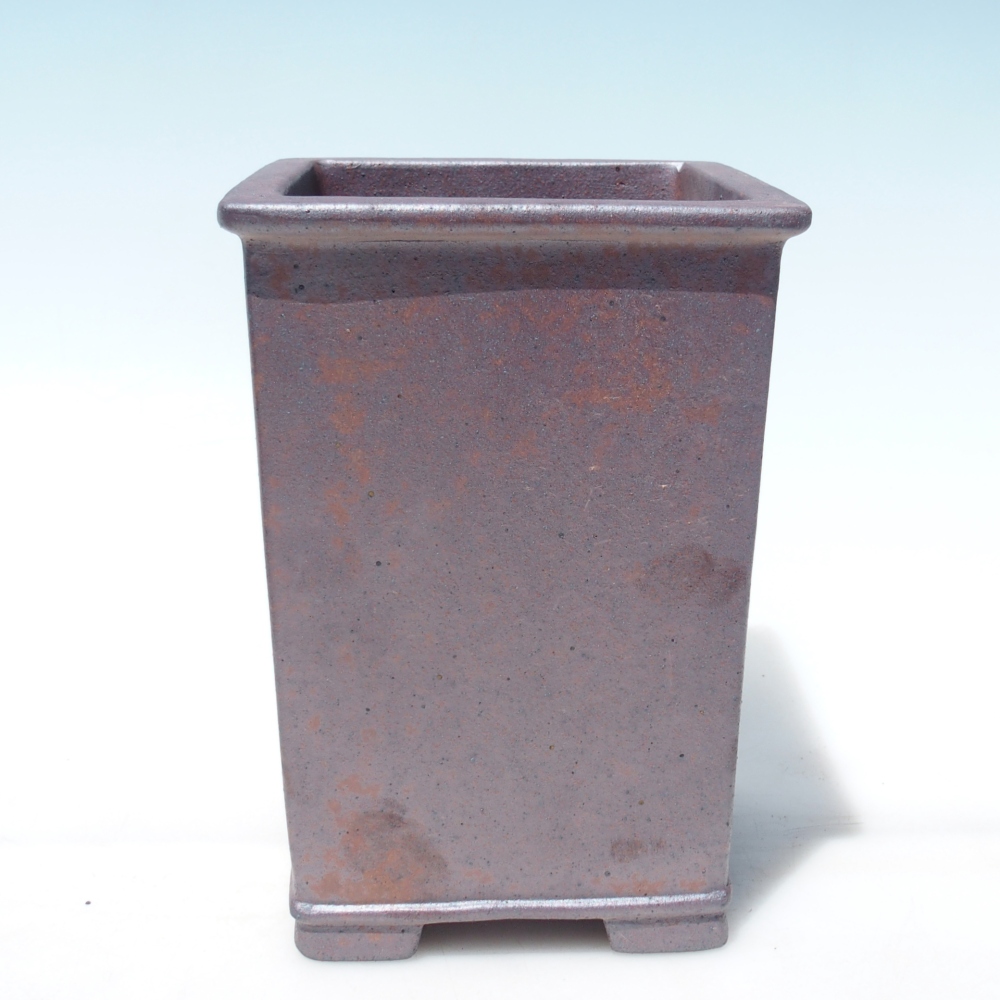 Kom 14 x 14 x 20 cm bruin