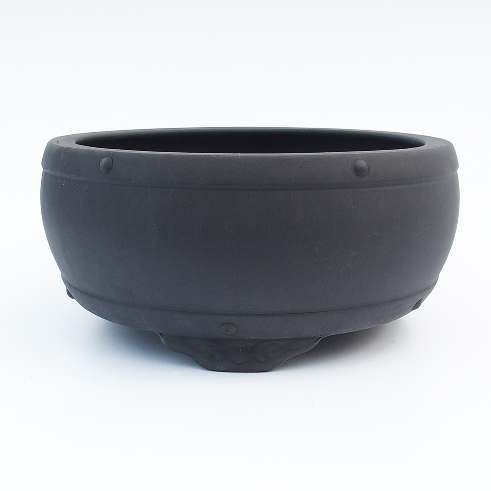 Kom 24 x 24 x 10,5 cm zwart