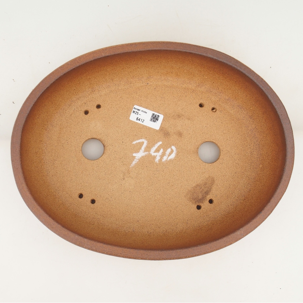 Bonsaischaal 32 x 25 x 8,5 cm , kleur bruin