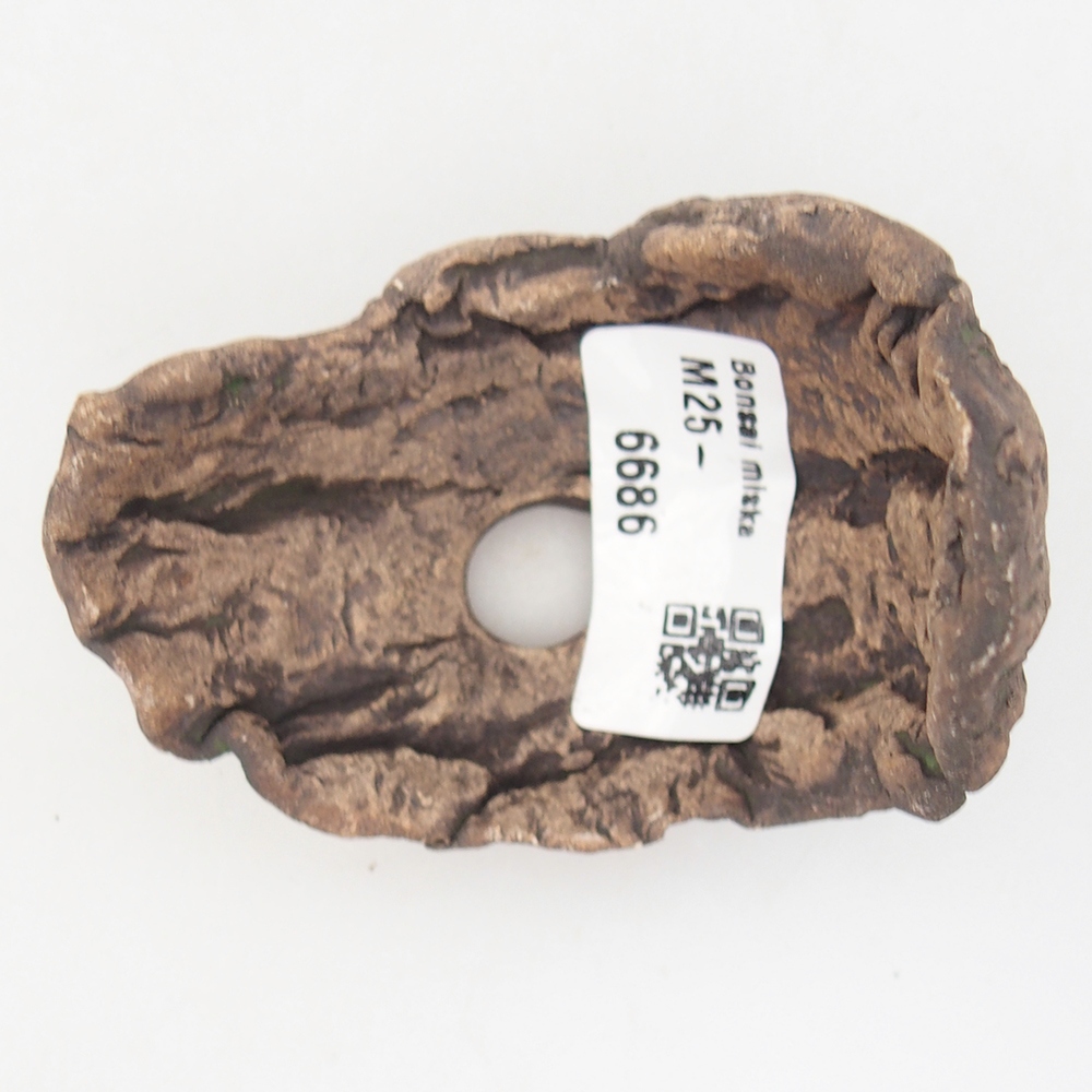 Keramische schaal 8 x 5,5 x 7 cm , kleur groen