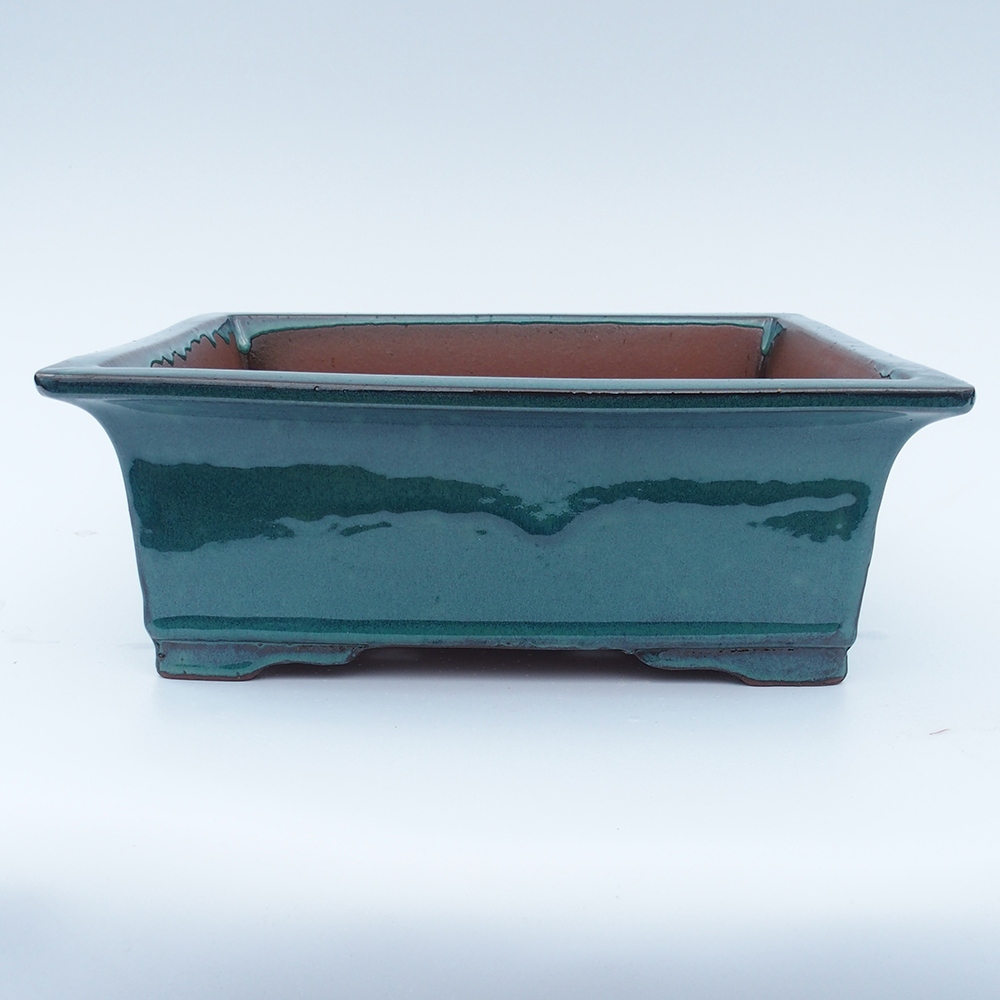 Kom 33,5 x 27,5 x 12,5 cm blauwgroen