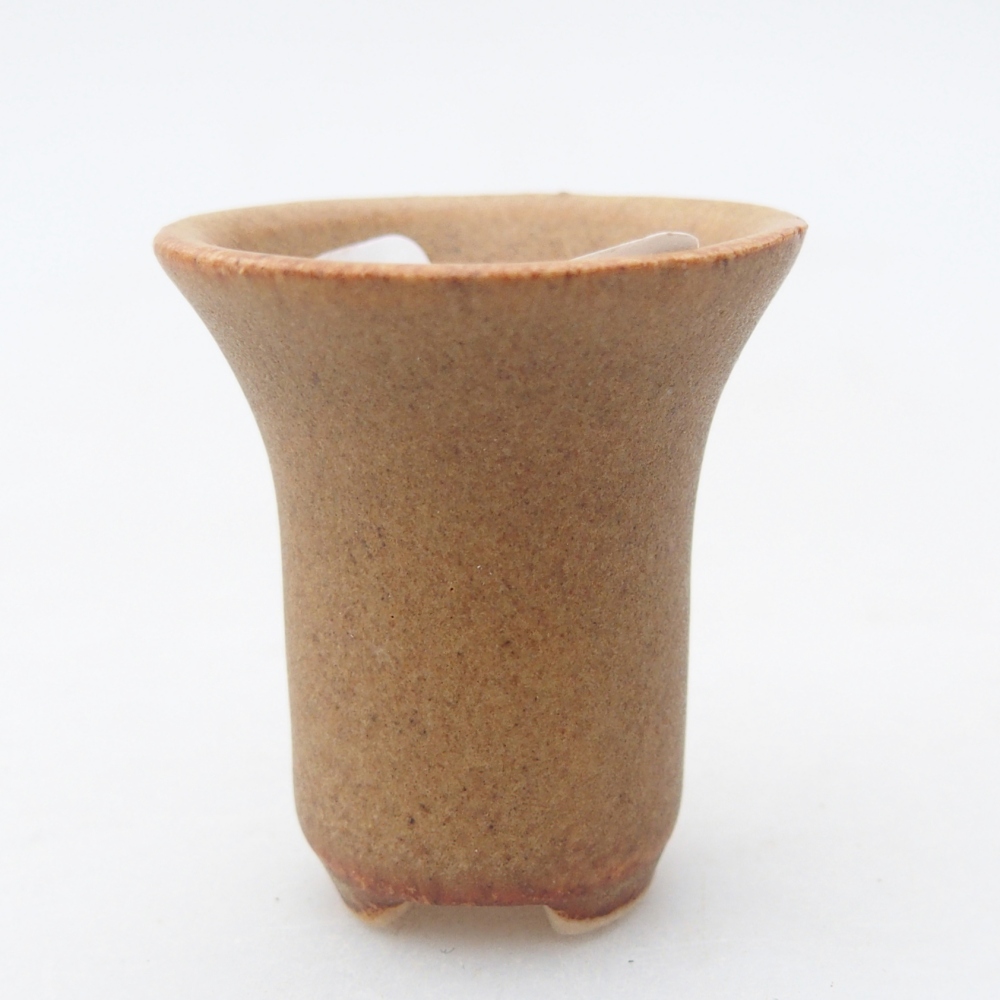 Mini bonsaischaal 3 x 3 x 3,5 cm, bruin