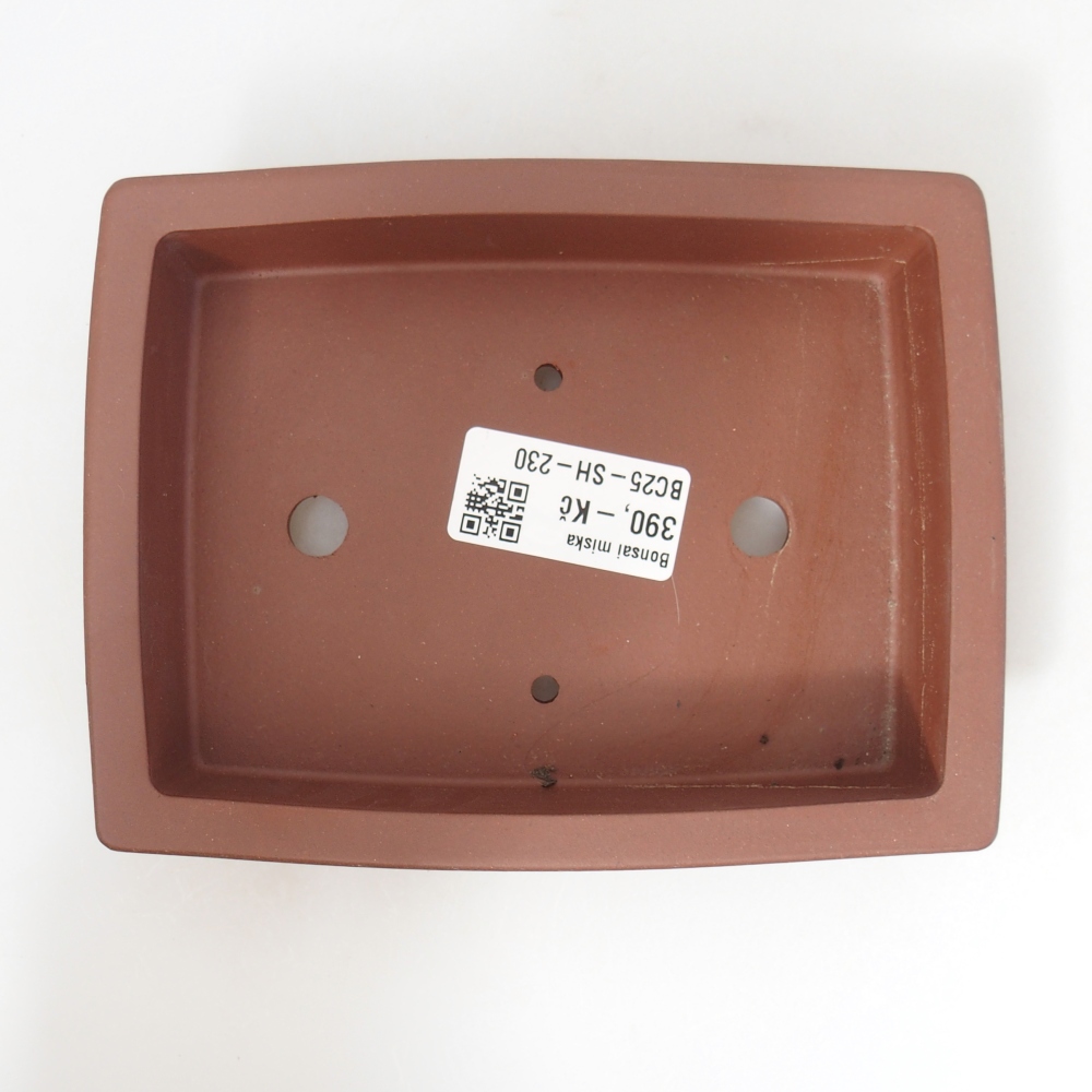 Schaal 15 x 11,5 x 3 cm baksteenkleur