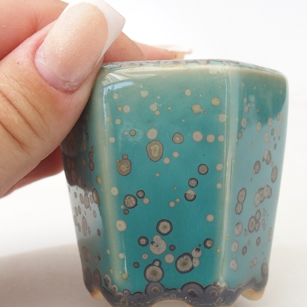 Kom 5,5 x 5 x 5,5 cm kleur blauw