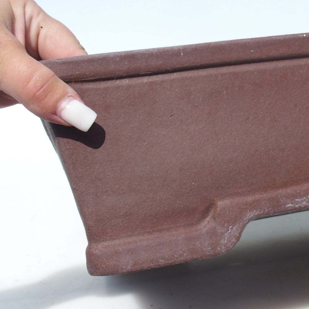 Bonsaischaal 40 x 32,5 x 10,5 cm berken bruin