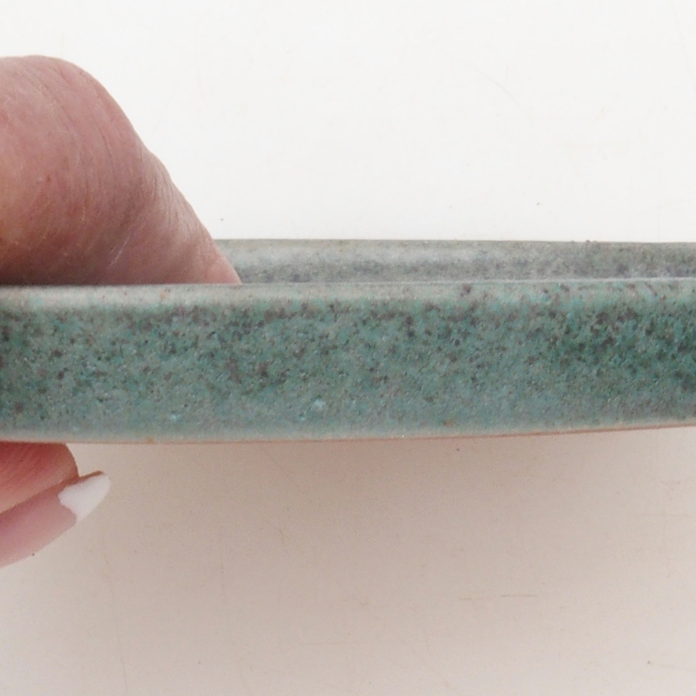 Ronde Bonsai Console D6-L - 13,5 x 13,5 x 1 cm - groen