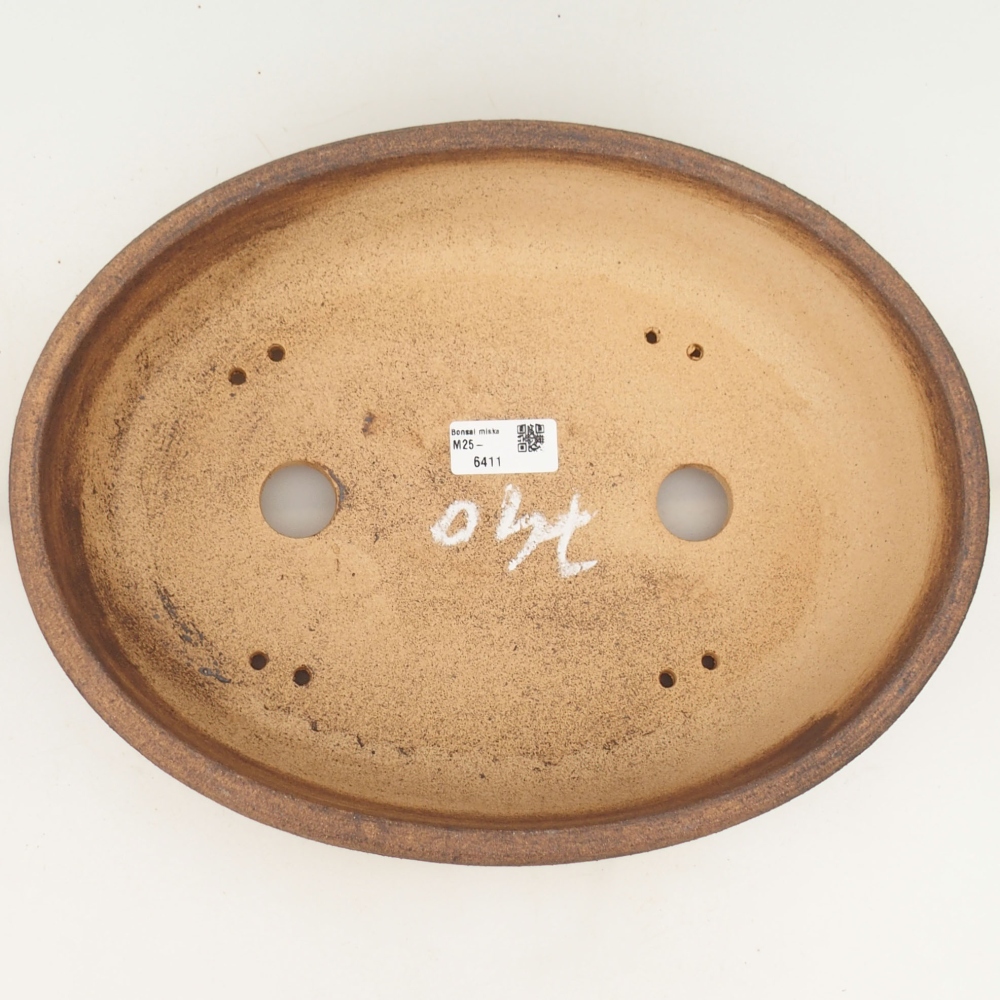 Bonsaischaal 33 x 25 x 8,5 cm , kleur bruin