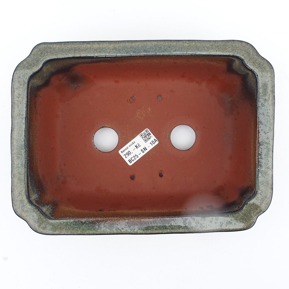 Kom 24 x 18 x 7,5 cm grijs