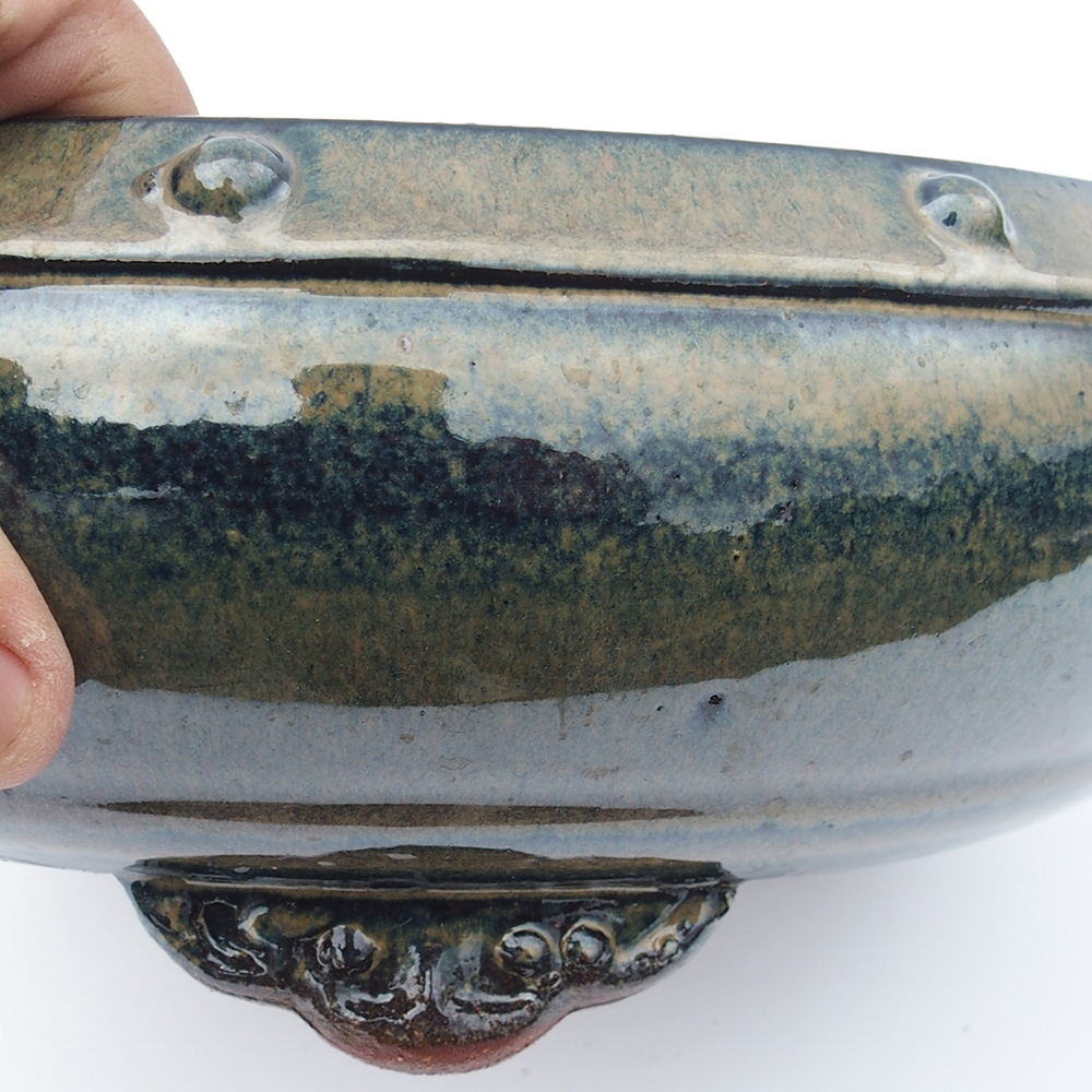 Kom 31 x 31 x 10 cm grijs