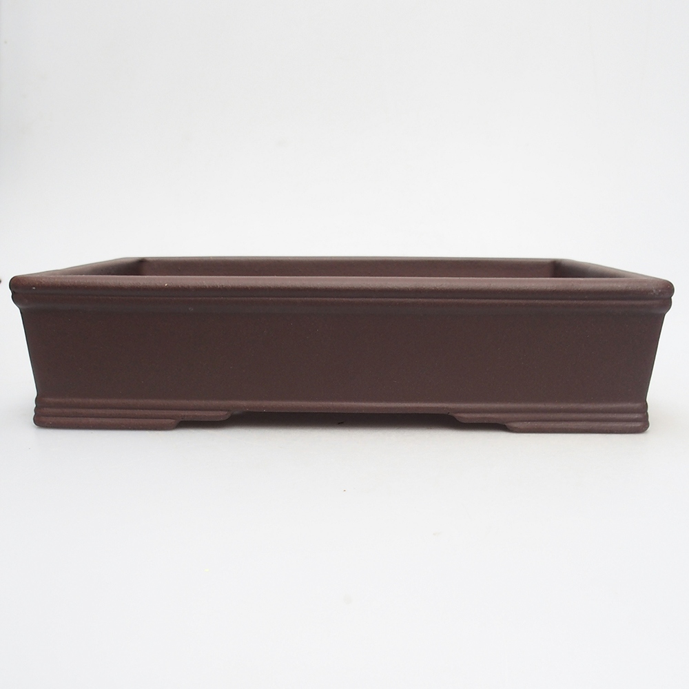 Kom 25 x 20 x 6 cm bruin