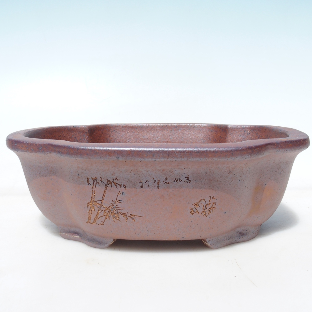 Kom 25 x 19,5 x 8,5 cm bruin
