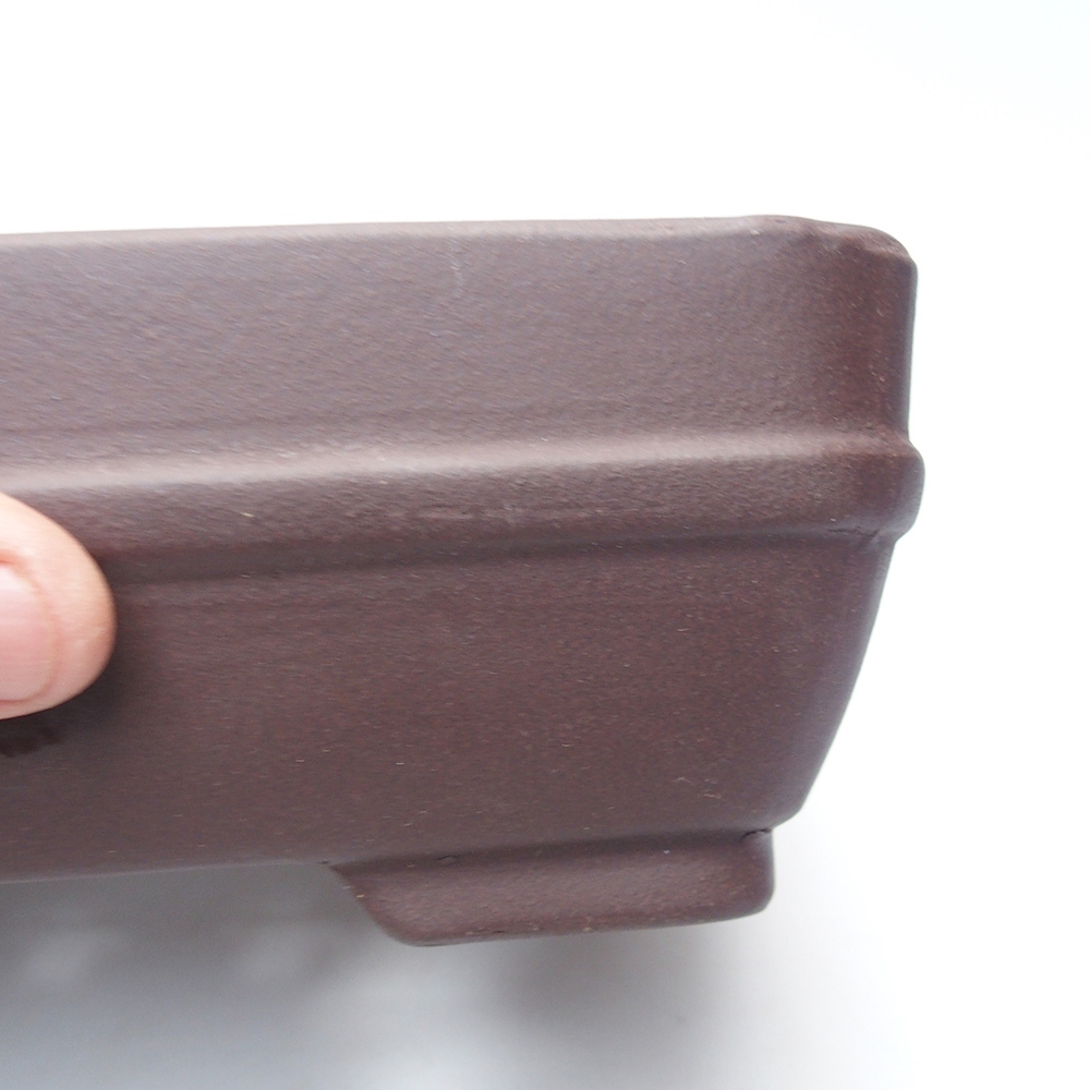 Kom 21 x 17 x 7,5 cm bruin