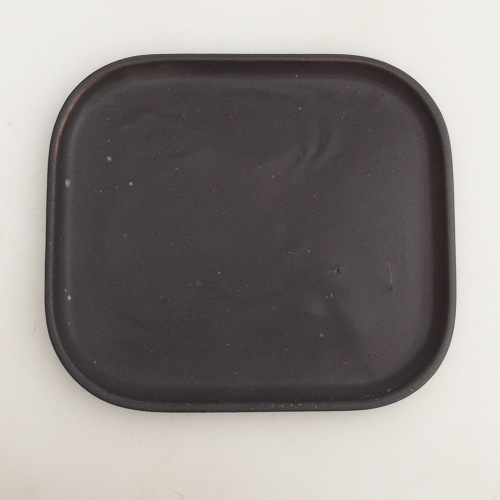 Keramische kom H36 - 17,5 x 15 x 1 cm - bruin