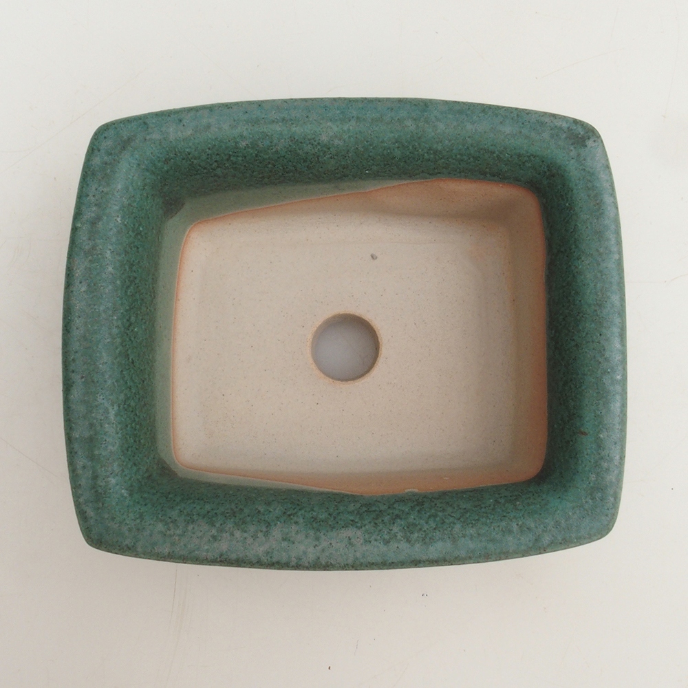 Bonsaischaal H11 - 11,5 x 10 x 4 cm - groen