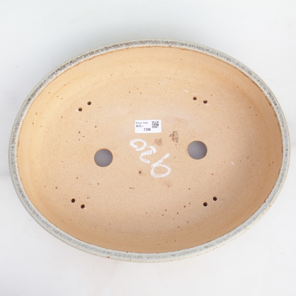 Bonsaischaal 39 x 31 x 8 cm , kleur beige