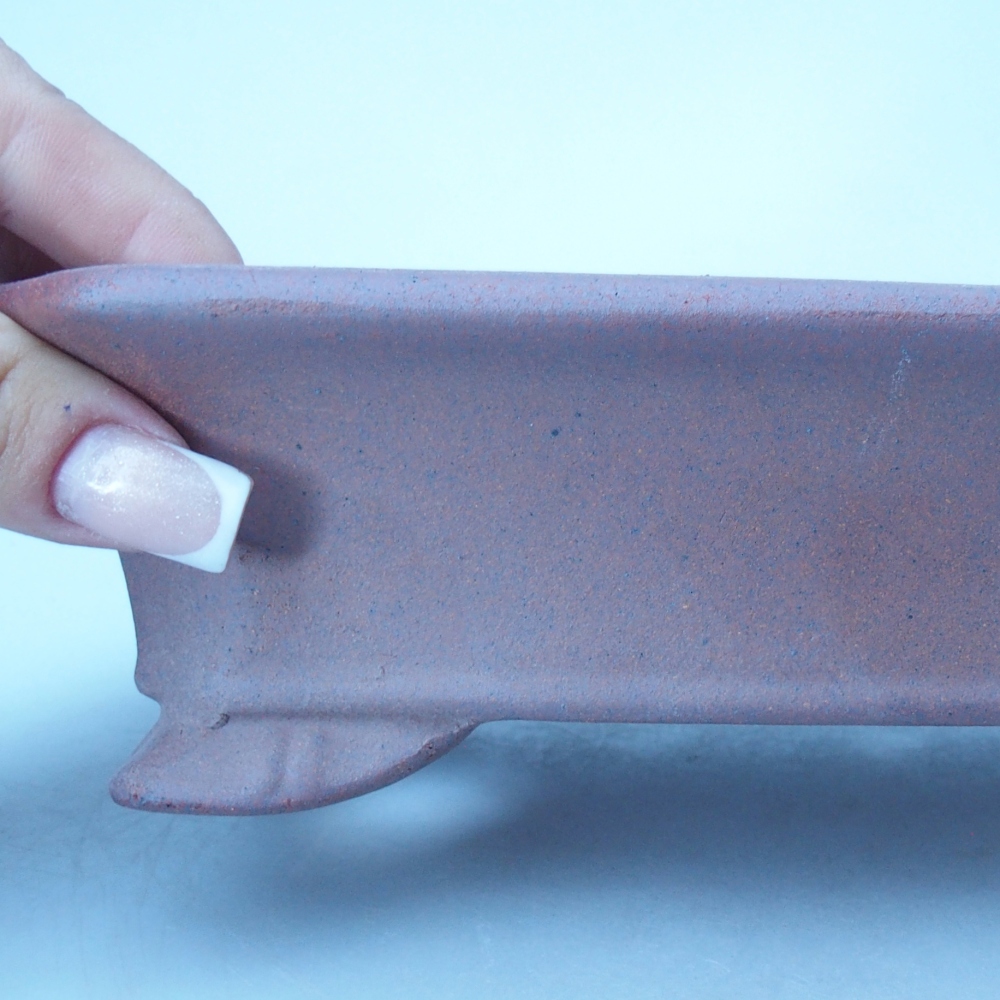 Kom 21 x 15 x 5,5 cm bruin