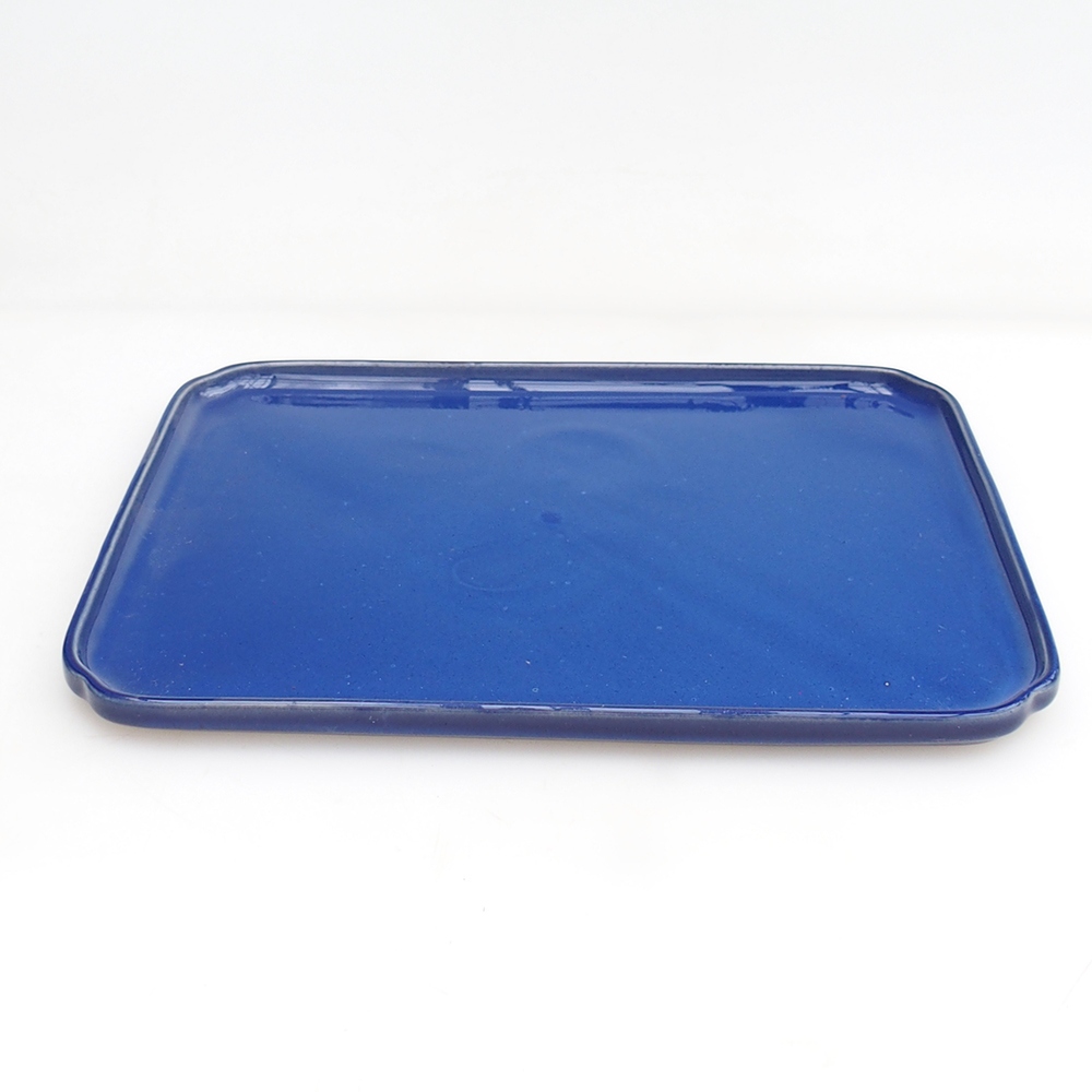 Keramische kom H07 - 28 x 19 x 1,5 cm - bruin