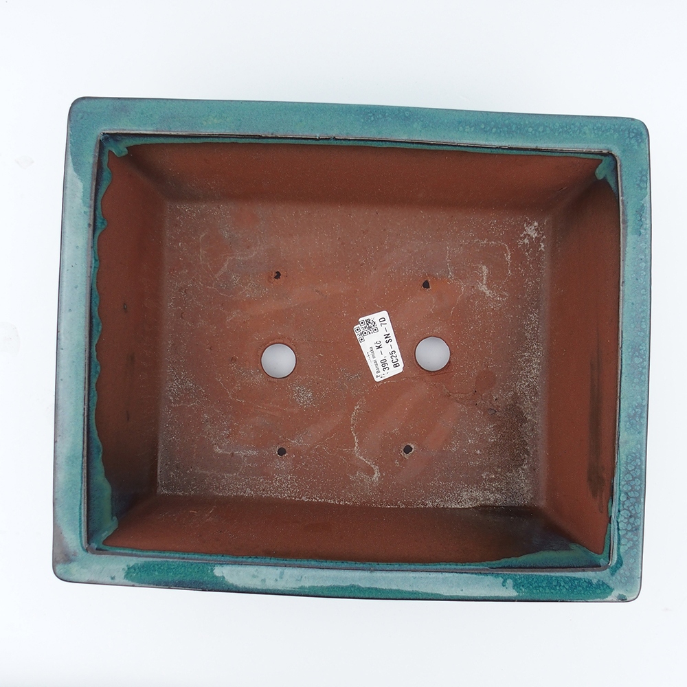 Kom 33,5 x 27,5 x 12,5 cm blauwgroen