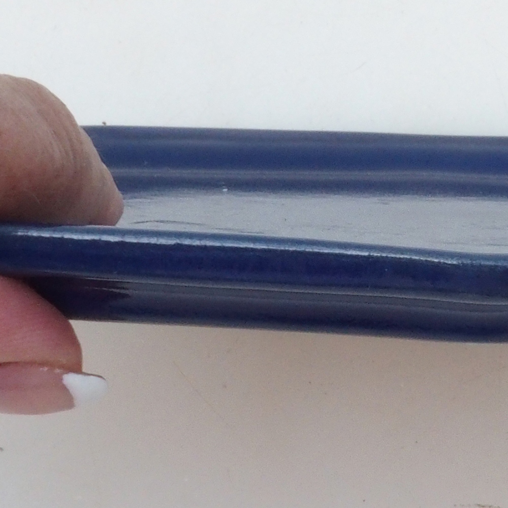 Keramische kom H51 -18,5 x 14,5 x 1 cm - blauw