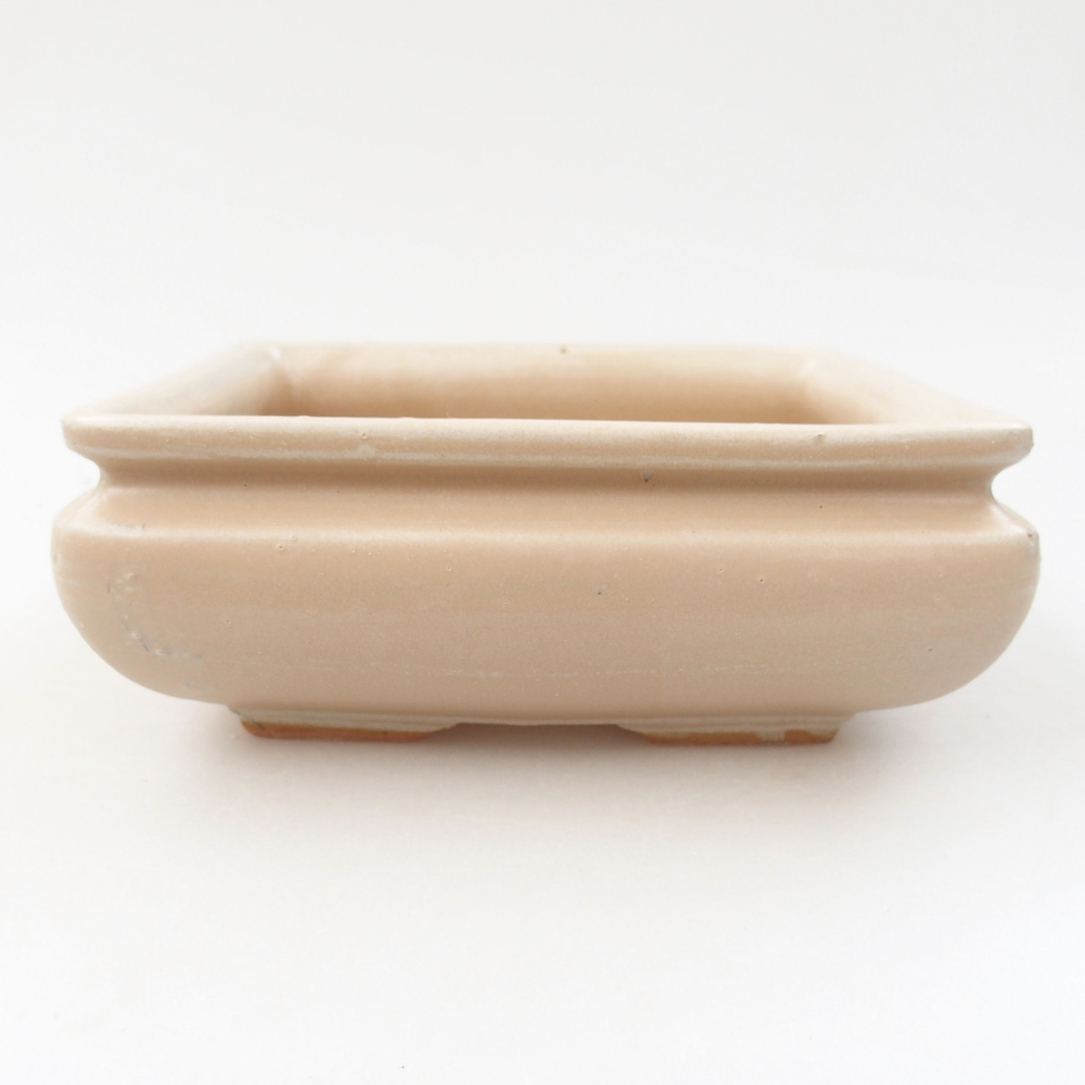 Bonsaischaal van keramiek 22 x 17 x 5 cm, groen