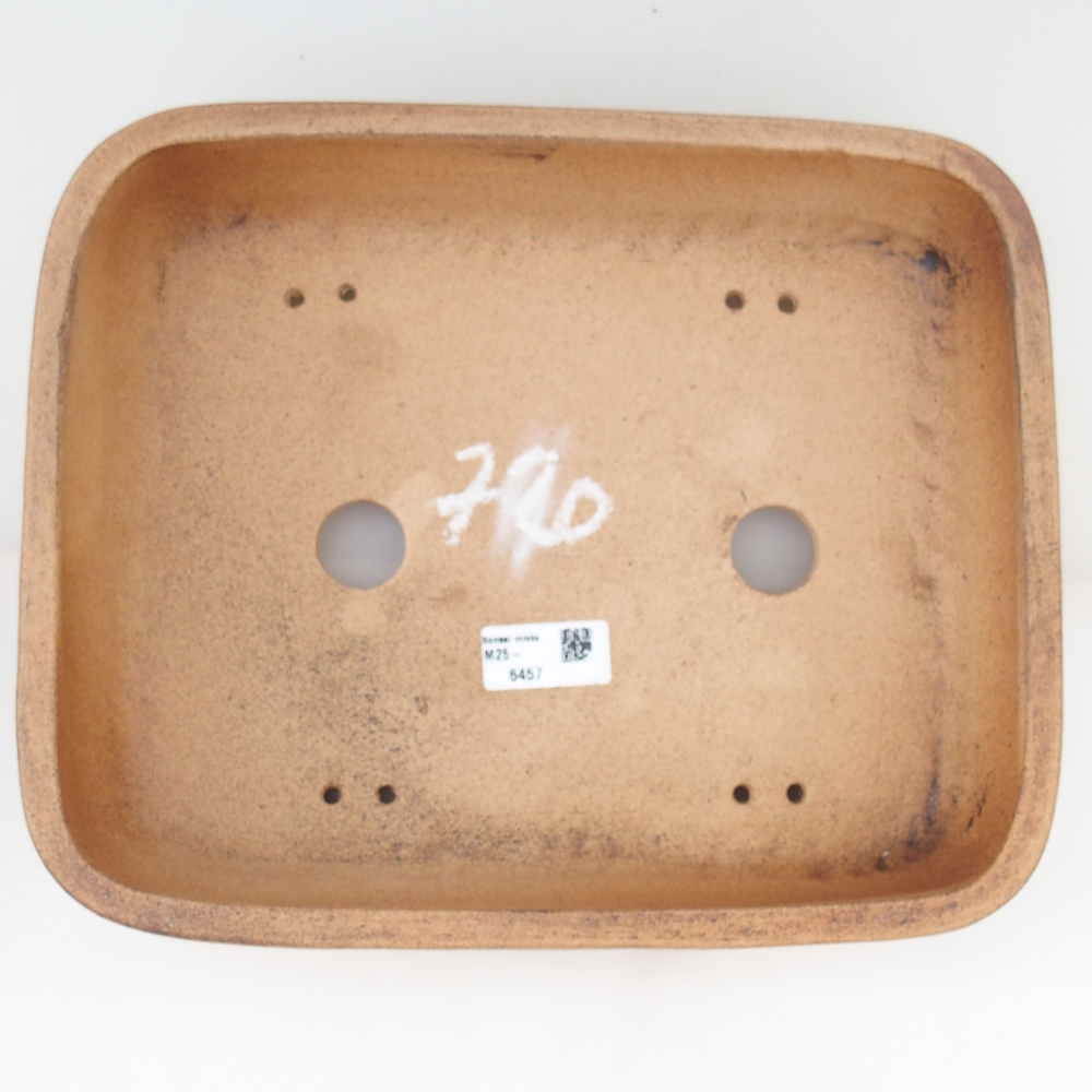 Bonsaischaal 30 x 24 x 7 cm , kleur bruin