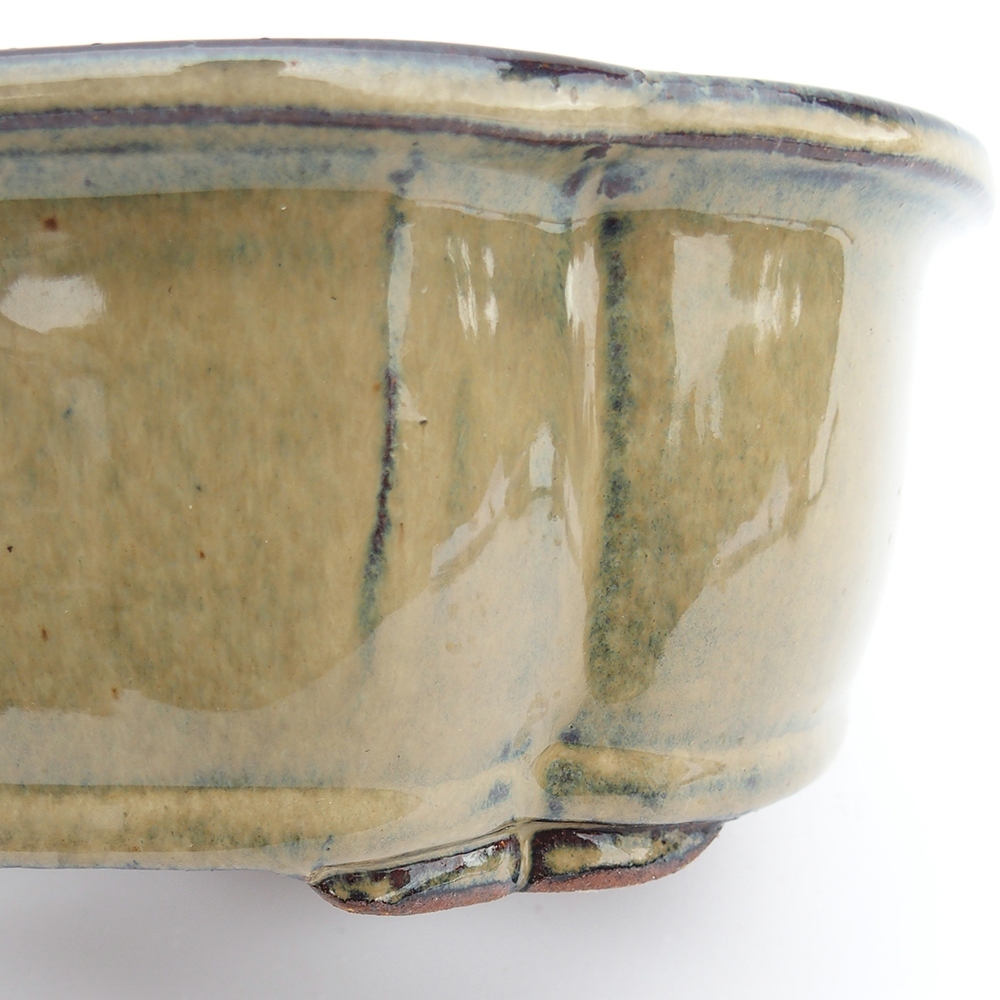 Kom 26 x 20 x 8,5 cm grijs-beige