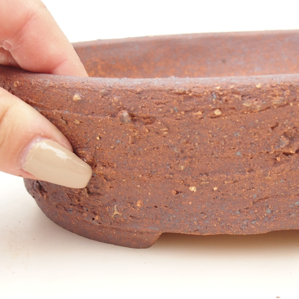 Bonsaischaal 19,5 x 16 x 5,5 cm , metaalkleur