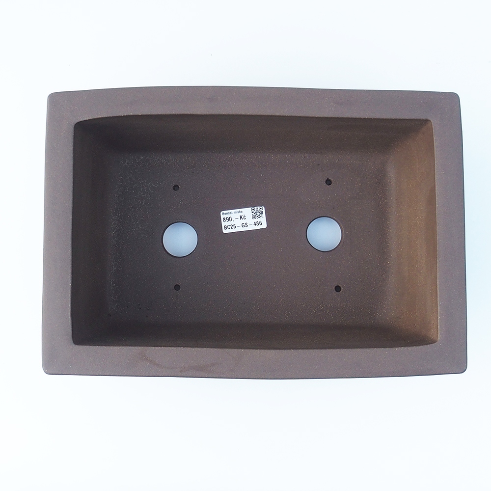 Kom 33 x 23 x 12,5 cm bruin