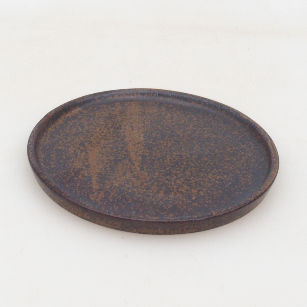 Ronde Bonsai Console D6-M - 11 x 11 x 1 cm - bruin