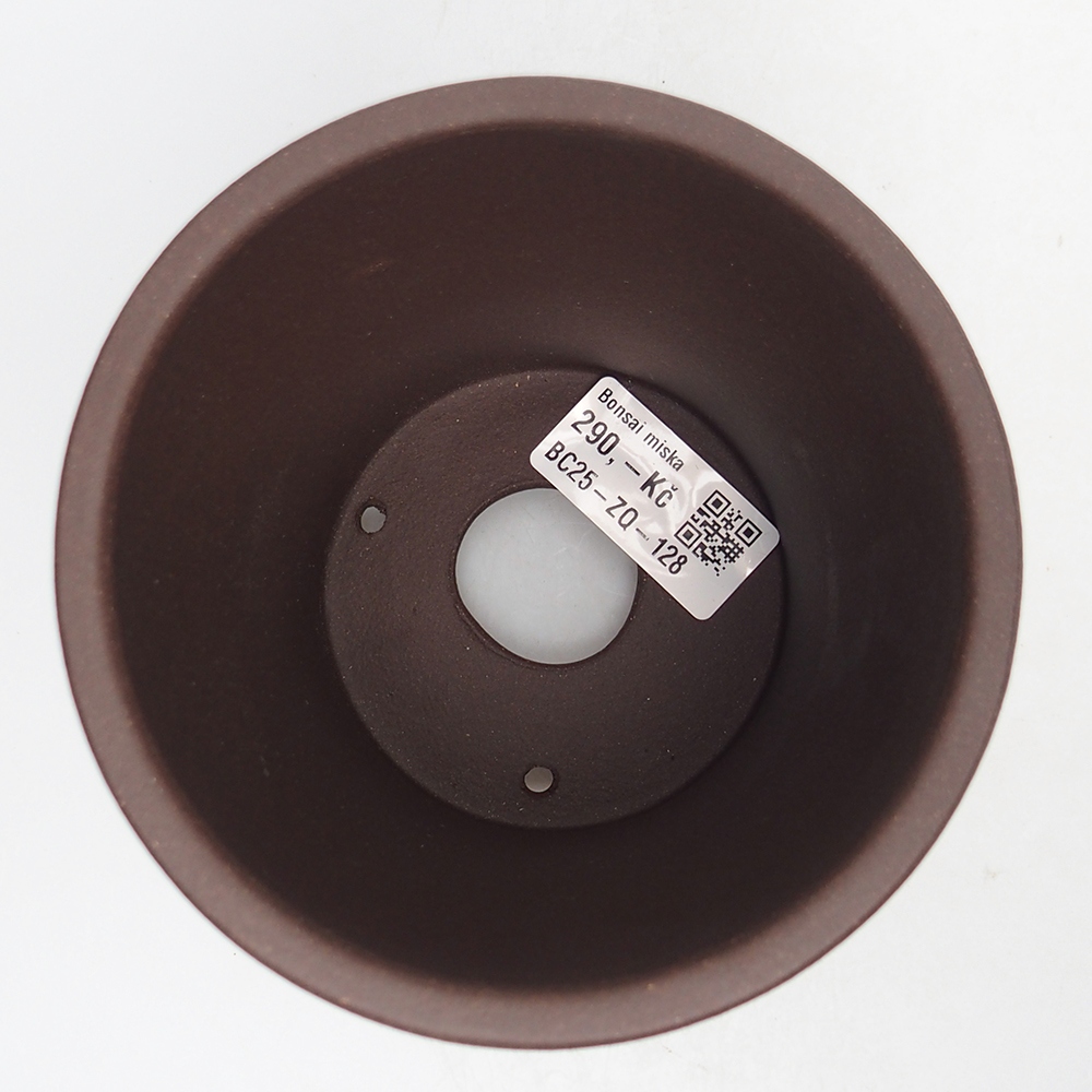 Kom 11 x 11 x 12 cm bruin