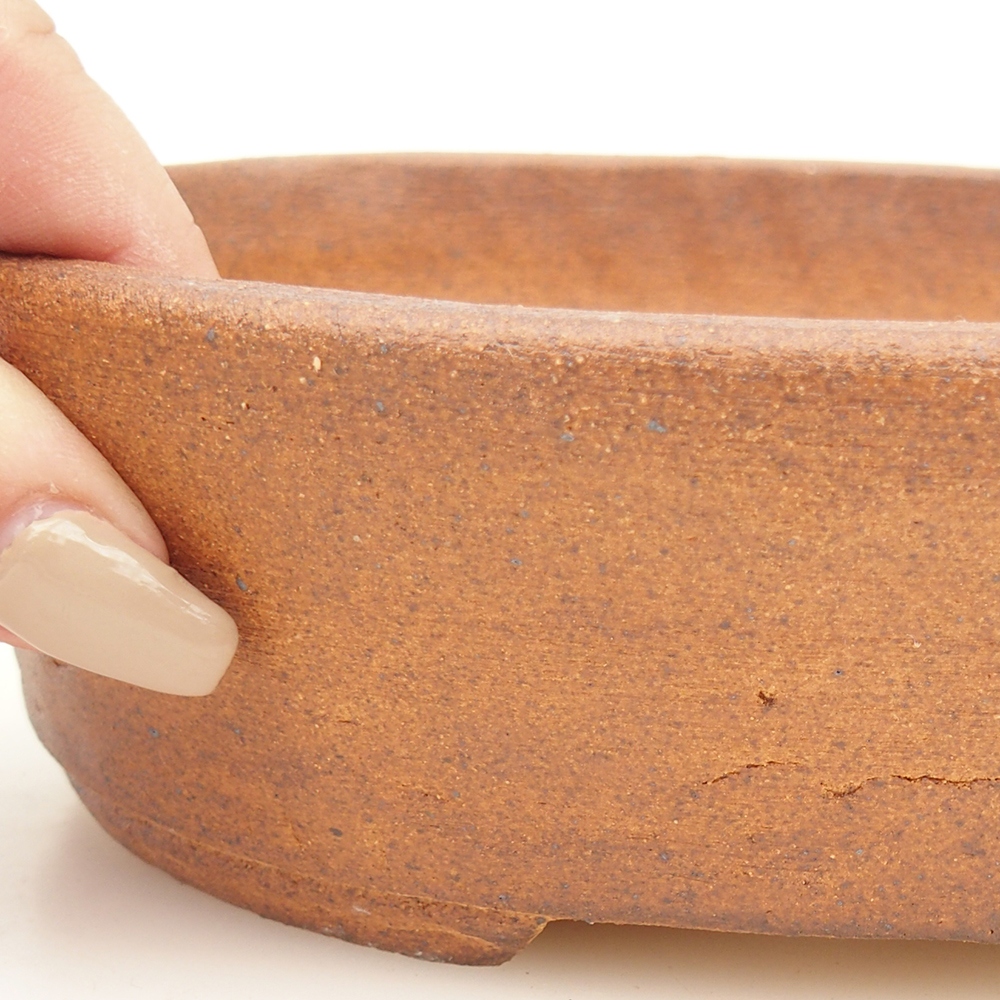 Bonsaischaal 20 x 16 x 6 cm , kleur bruin