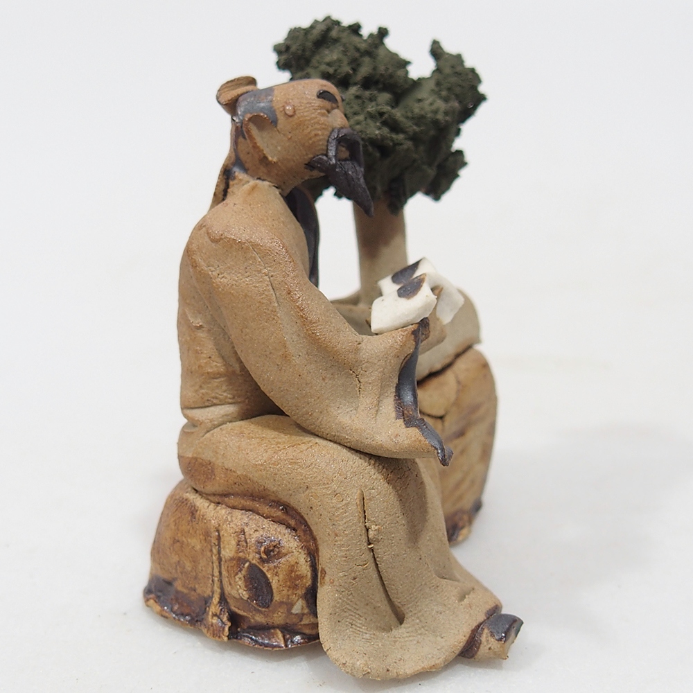 Keramisch beeldje - Bonsaiista