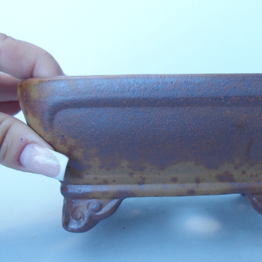 Kom 14,5 x 12 x 6,5 cm bruin