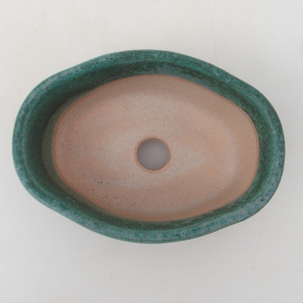 Bonsai kom H05 - 11 x 8 x 4 cm - groen
