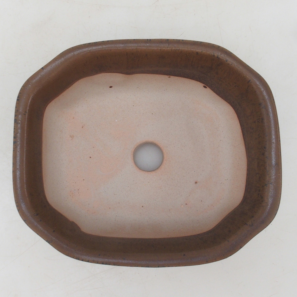 Bonsaischaal H31 - 14 x 12 x 5,5 cm - bruin