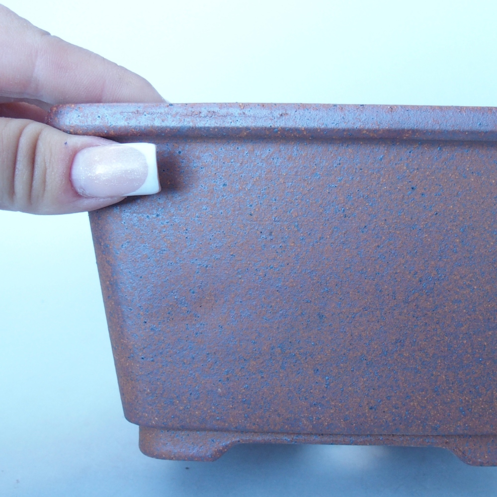 Kom 16,5 x 16,5 x 6,5 cm bruin