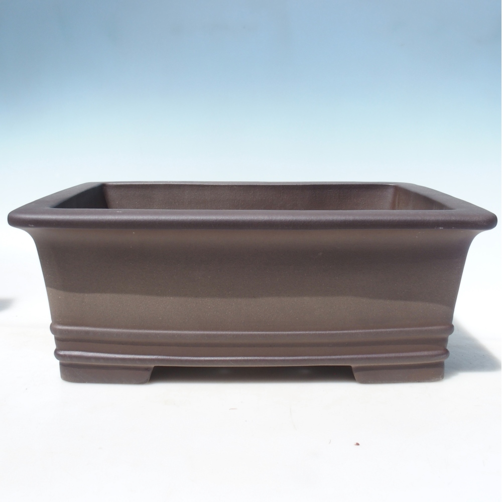 Schaal 42,5 x 39 x 16 cm bruin - UITSLUITEND PERSOONLIJK AFHALEN OF PALLETVERVOER