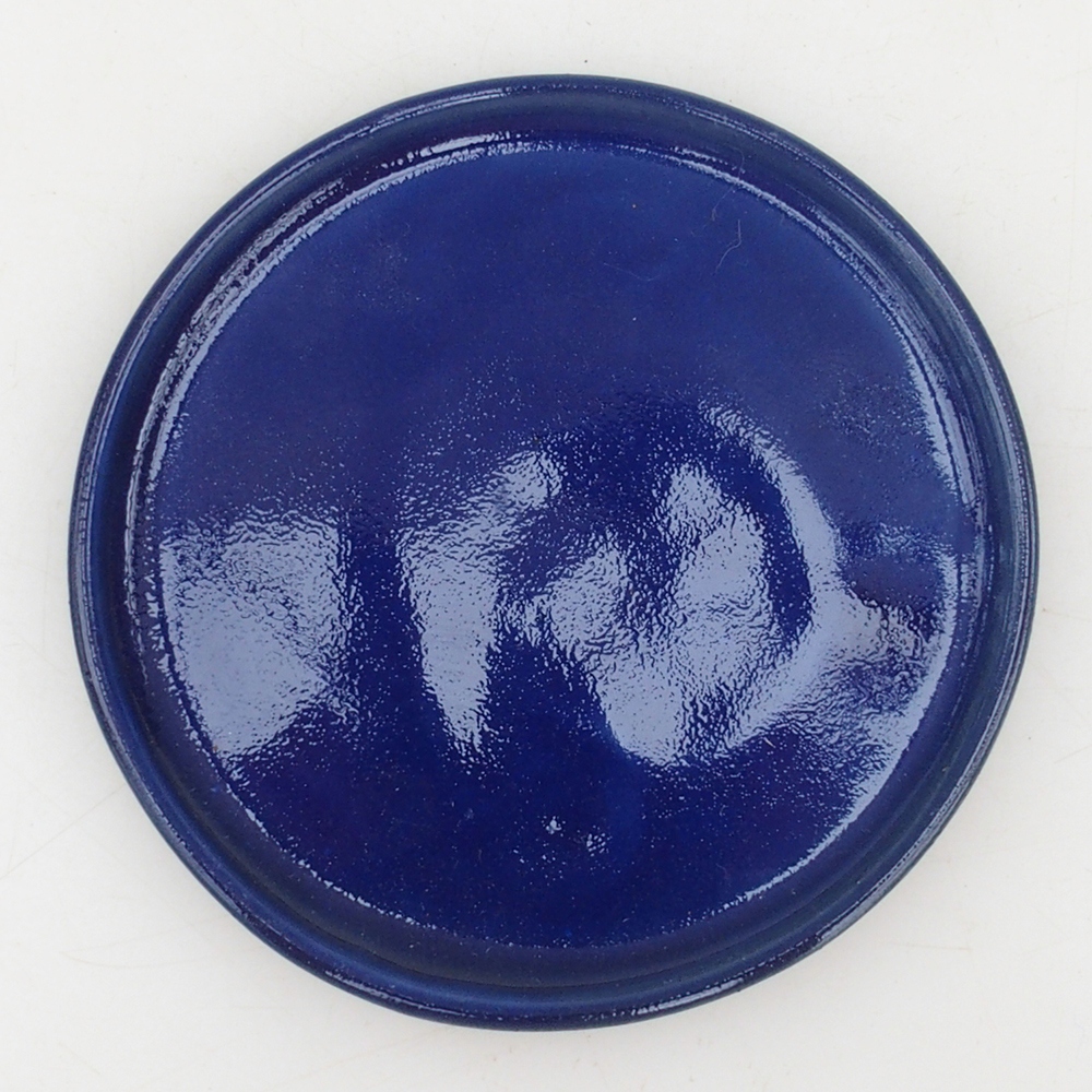 Ronde Bonsai Console D6-M - 11 x 11 x 1 cm - blauw