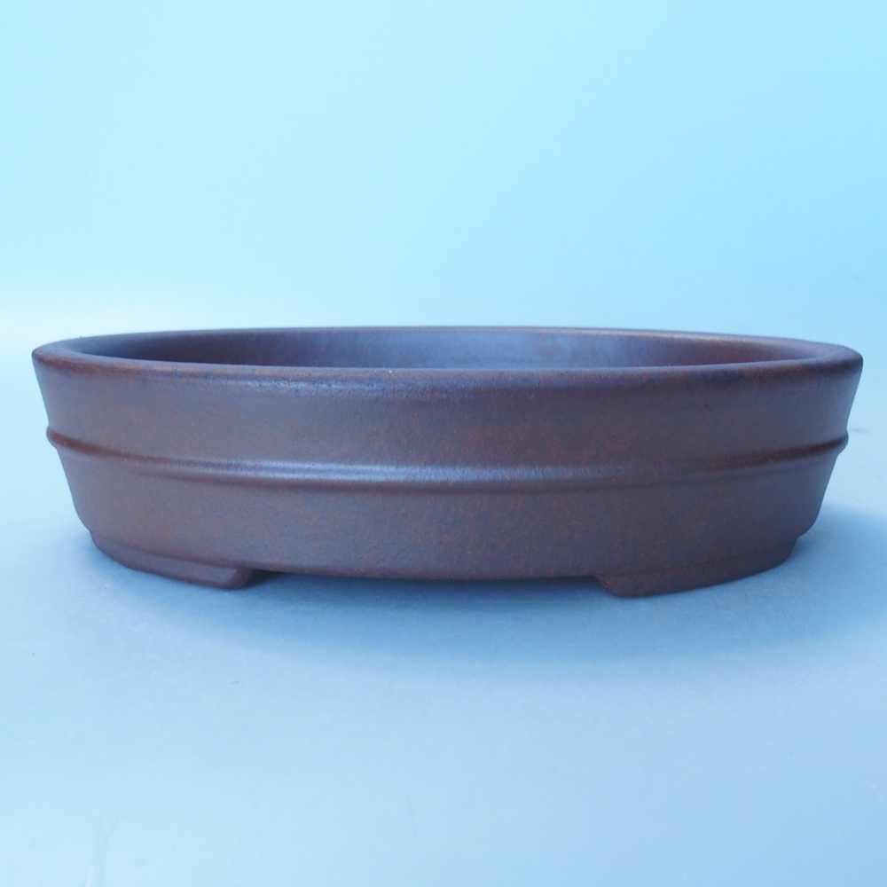 Kom 20,5 x 17 x 5 cm bruin