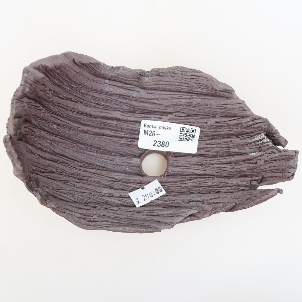 Keramische schaal  14,5 x 11 x 12,5 cm, kleur bruin