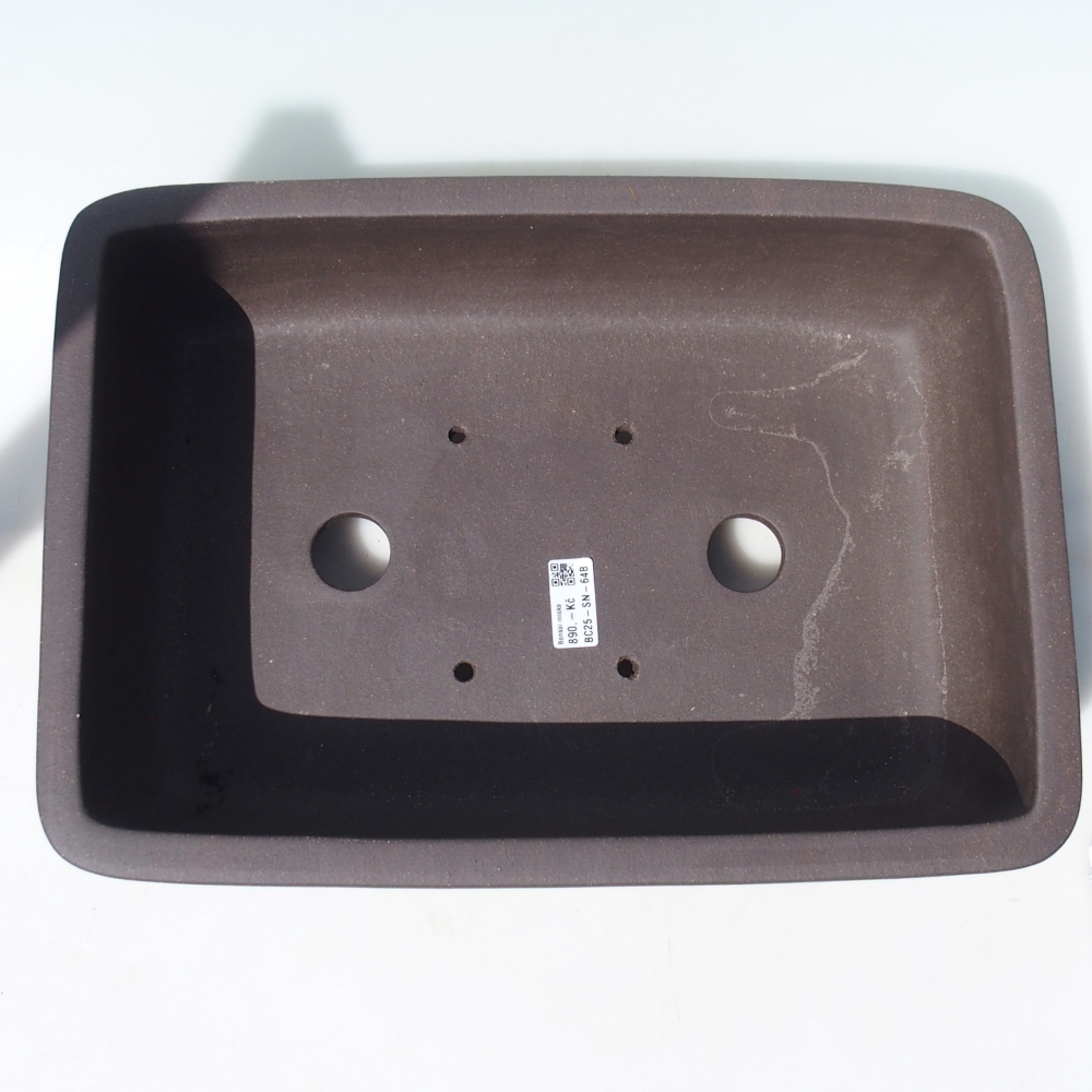 Schaal 41 x 28,5 x 13,5 cm bruin - UITSLUITEND PERSOONLIJK AFHALEN OF PALLETVERVOER