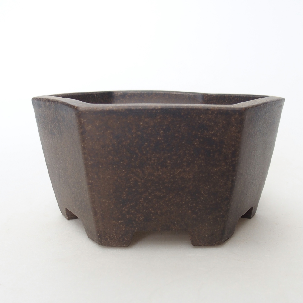 Schaal 13 x 11,5 x 6 cm bruin oker