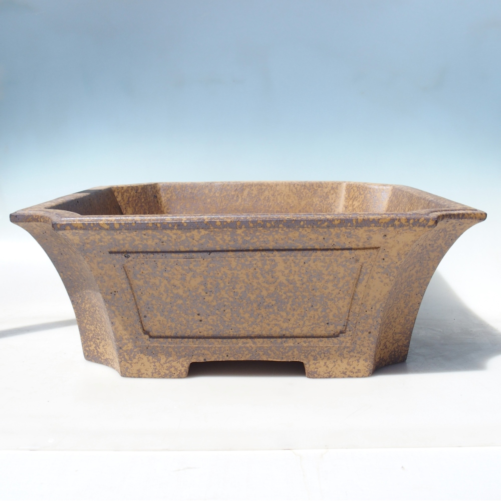 Schaal 52 x 52 x 18 cm bruin - UITSLUITEND PERSOONLIJK AFHALEN OF PALLETVERVOER