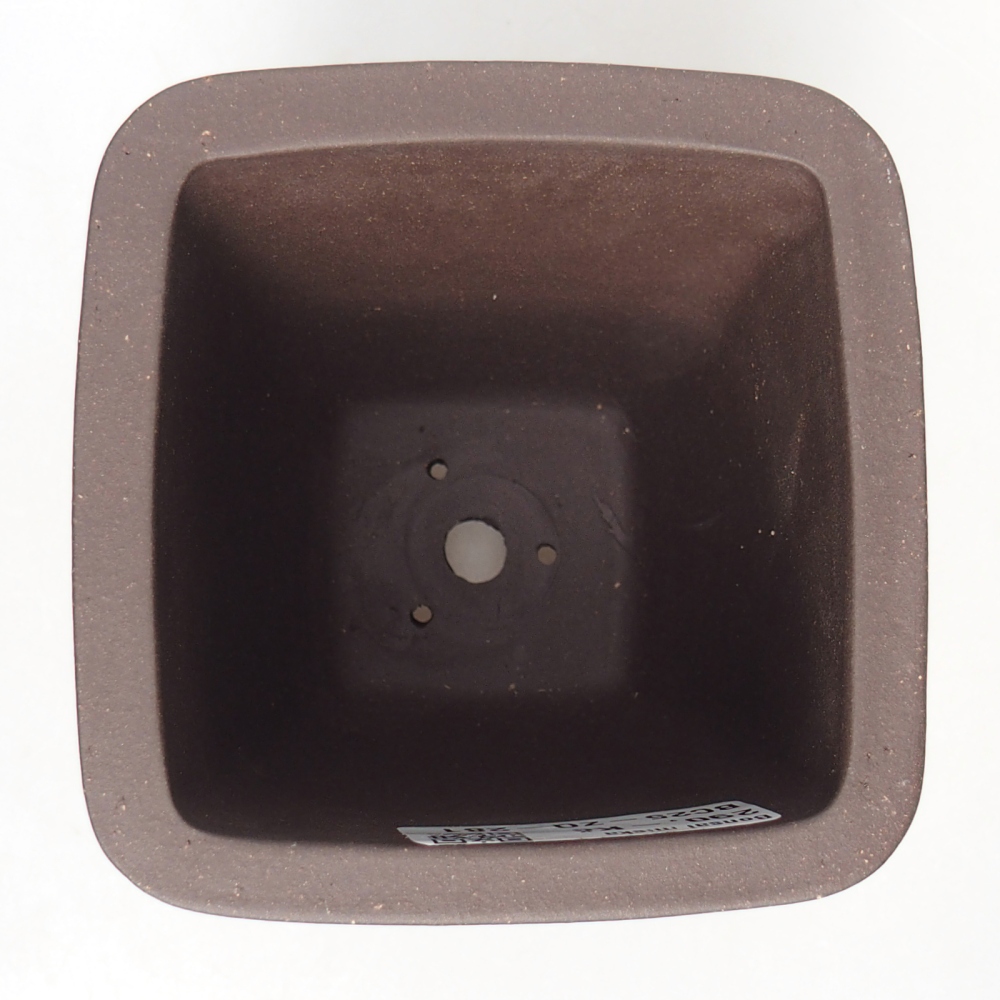 Kom 9 x 9 x 11 cm bruin
