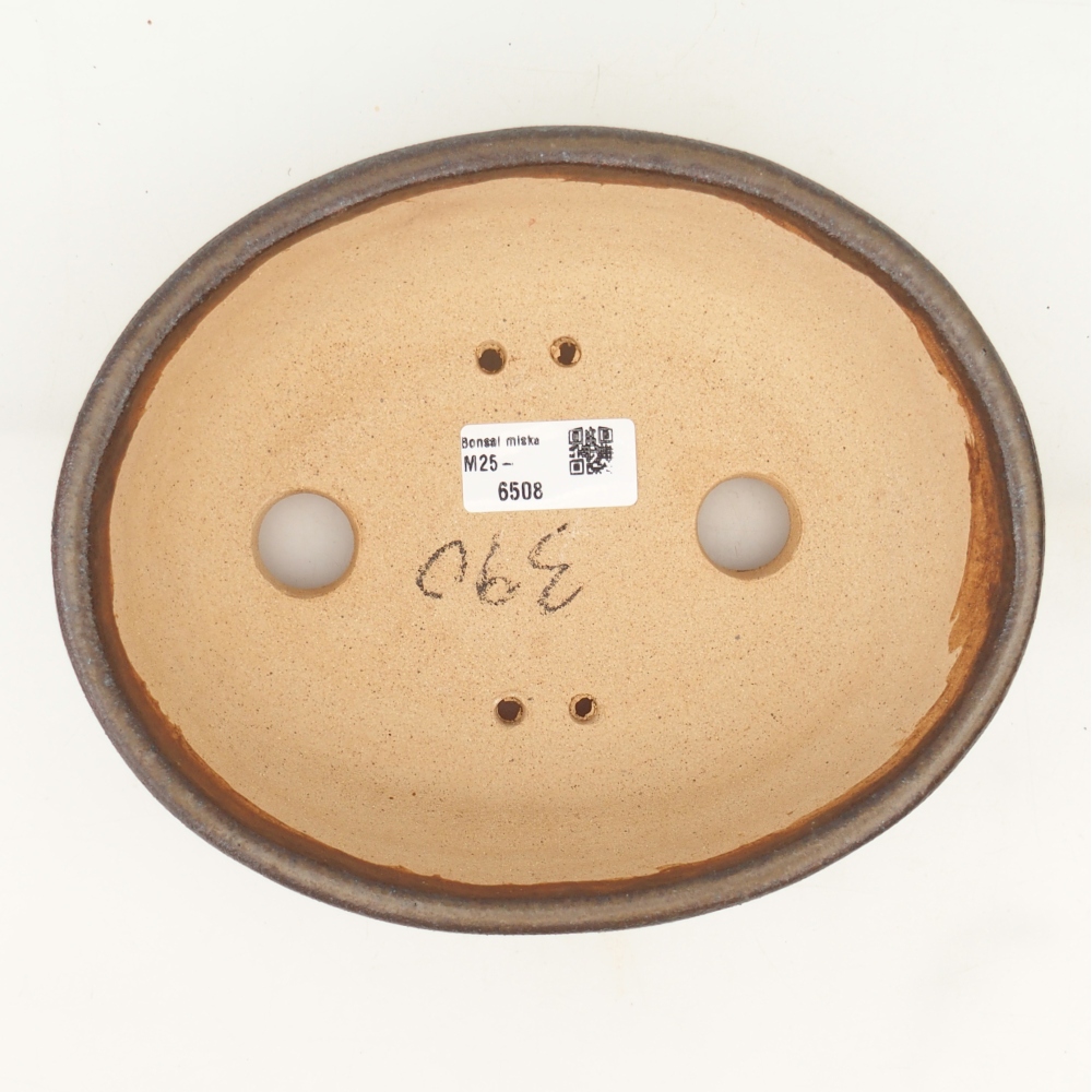 Bonsaischaal 20 x 16 x 6 cm , kleur bruin