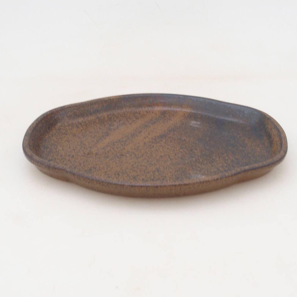 Keramische kom H75 - 18,5 x 13 x 1,5 cm - bruin